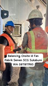 BALANCING ONSITE ID FAN 3000 MM